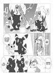 absurd_res ambiguous_gender angry attack black_and_white bodily_fluids closed_smile comic crotch_attack dialogue dipstick_tail dokuase duo ear_markings ears_back eevee eeveelution english_text facial_markings feral forehead_markings fur generation_1_pokemon generation_2_pokemon generation_7_pokemon genital_torture greyscale group hard_translated head_in_crotch head_markings hi_res holding_crotch leg_markings lycanroc markings midnight_lycanroc monochrome motion_lines mouth_closed multicolored_body multicolored_fur neck_tuft nintendo pained_expression parallel_speed_lines pivoted_ears pointy_speech_bubble pokemon pokemon_(species) right_to_left ring_(marking) simple_background smile speech_bubble standing sweat sweatdrop tail tail_aside tail_markings text third-party_edit translated translation_edit tuft two_tone_body two_tone_fur umbreon white_background