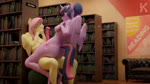 16:9 3d_(artwork) 3d_animation animal_genitalia animal_penis animated anthro anthro_on_anthro anthrofied big_breasts big_butt breasts butt crossgender digital_media_(artwork) equid equine equine_genitalia equine_penis exhibitionism feathers fluttershy_(mlp) friendship_is_magic ftg_crossgender fti_crossgender genitals group gynomorph hasbro horn horse intersex kinkivas kissing_forehead library mammal my_little_pony mythological_creature mythological_equine mythology nipples no_sound nude pegasus penis pony public public_sex purple_body purple_feathers sex short_playtime trio twilight_sparkle_(mlp) walk-in webm widescreen winged_unicorn wings zecora_(mlp)