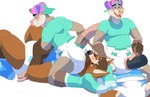 2024 american_opossum anthro backwards_baseball_cap backwards_hat baseball_cap biped blue_clothing blue_footwear blue_hat blue_headwear blue_shirt blue_socks blue_topwear blush brown_body brown_fur brown_hair canid canine clean_diaper clothed clothing daire daire301 diaper diaper_on_face digital_media_(artwork) duo facesitting footwear fox fur grey_body grey_fur hair half-closed_eyes hat headgear headwear hi_res male male/male mammal marsupial masturbation multiple_images narrowed_eyes notched_ear open_mouth open_smile penetrable_sex_toy pink_clothing pink_hat pink_headwear pink_nose purple_ears sex_toy shirt simple_background sitting_on_another smile socks topwear virginia_opossum wearing_diaper wearing_dipaer white_background white_diaper zephyrlot