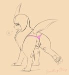 Rating: e
ID: 2374557
Date: 2020-08-17 19:24:47 -0400
Status: active
Score: 280
absol animal_genitalia animal_vulva anus bodily_fluids butt canid canine canine_genitalia canine_vulva claws clothed clothed_feral clothing clothing_aside digitigrade dripping easy_access female feral finger_claws generation_3_pokemon genital_fluids genitals in_heat looking_at_viewer looking_back mammal nintendo panties panties_aside partially_clothed partially_colored pawpads pokemon pokemon_(species) presenting presenting_hindquarters presenting_vulva quadruped raised_leg rear_view sketch solo somethingstarry toe_claws underwear underwear_aside vaginal_fluid_drip vaginal_fluids vulva wide_hips post #2374557