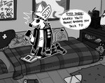 alternative_fashion anthro bat bed blank_stare bodily_fluids boots bottomwear clothing denim denim_bottomwear denim_clothing drugs english_text fangs fingerless_gloves footwear furniture generation_2_pokemon gloves greyscale handwear humor jacket jeans kerchief kneeling_on_bed leather leather_clothing leather_jacket leather_topwear mammal monochrome nintendo nintendo_switch on_bed pants plushie pokemon pokemon_(species) punk sentret sharp_teeth shirt shoes sins_(sinsquest) sinsquest sitting sitting_on_bed sketchbook solo spade_tail speech_bubble sweat sweatdrop t-shirt tail teeth text topwear torn_bottomwear torn_clothing torn_pants trans_(lore) trans_man_(lore) wide_eyed