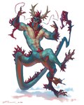 2023 4:5 abs anthro barazoku barbel_(anatomy) biceps biped body_hair clothing crotch_tuft digital_media_(artwork) dragon eastern_dragon hi_res horn male muscular muscular_anthro muscular_male muscular_thighs mythological_creature mythological_scalie mythology nipples nude open_mouth open_smile pecs quads scalie sharp_teeth simple_background smile solo tail taran_fiddler teeth thick_thighs tongue torn_clothing tuft werecreature weredragon weretober white_background