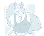 Rating: s
ID: 5423082
Date: 2025-03-09 19:28:24 -0400
Status: active
Score: 28
2025 anthro arm_hair arm_tuft armpit_hair beastars belly_tuft big_muscles big_pecs black_clothing black_nose black_shirt black_tank_top black_topwear blue_body blue_fur body_hair bottomwear canid canine canis cheek_tuft chest_hair clothing dog_tags ear_tuft english_description facial_hair facial_tuft front_view fur furryonline1 hand_behind_head hand_on_hip hi_res legoshi_(beastars) male mammal mexican multicolored_body multicolored_fur muscular muscular_anthro muscular_arms muscular_male notched_ear pecs sharp_teeth shirt shoulder_tuft sketch smile solo stubble tank_top teeth topwear tuft white_body white_fur wide_hips wolf post #5423082