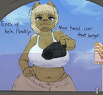 Rating: q
ID: 5157111
Date: 2024-11-02 20:06:13 -0400
Status: active
Score: 83
2024 5_fingers anthro belly big_breasts biped blue_eyes bottomwear breasts brown_body brown_fur car_door car_window clothed clothing colored dialogue digital_drawing_(artwork) digital_media_(artwork) domestic_cat ear_piercing ear_ring english_text felid feline felis female female_anthro fingers fur gun gynomorph_(lore) hair hand_on_hip handgun hi_res holding_gun holding_object holding_ranged_weapon holding_weapon looking_at_viewer mammal narrowed_eyes navel neeno neeno_(character) nipple_outline nipple_piercing_outline pants piercing pistol pointing_gun pointing_gun_at_viewer ranged_weapon ring_piercing shaded shirt solo swimwear talking_to_viewer tan_bottomwear tan_clothing tan_hair tan_pants tank_top text thick_thighs thong tongue tongue_out topwear two-piece_swimsuit underwear weapon whataburger white_clothing white_shirt white_tank_top white_topwear wide_hips post #5157111
