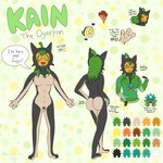 1:1 2_toes 3_fingers anthro armpit_hair beard body_hair breasts chest_tuft clothing countershading crotch_tuft english_text facial_hair featureless_breasts featureless_crotch feet female fingers flower flower_tattoo gender_symbol generation_9_pokemon green_hair hair hi_res hoodie kain_(kazeolion) kazeolion legendary_pokemon lgbt_pride male_symbol model_sheet nintendo ogerpon orange_face pattern_background plant pokemon pokemon_(species) pride_colors pronouns pubes simple_background solo speech_bubble stem symbol text toes tongue tongue_out topwear trans_(lore) trans_man_(lore) transgender_pride_colors tuft yellow_eyes