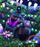 1_eye 3d_(artwork) ammo_box basket big_breasts big_butt bigdogenzo blender_(artwork) blender_cycles bow_ribbon bra bracelet breasts butt camera_eyes christmas_lights clothing container digital_media_(artwork) easter easter_basket easter_egg easter_grass egg_launcher_(fortnite) english_text epic_games explosives female flower fortnite fortnite:_save_the_world glowing glowing_eyes grenade gun hi_res holidays huge_breasts huge_butt humanoid jewelry leaf looking_at_viewer machine metallic_body not_furry paneling pegboard plant ranged_weapon ray_(fortnite) robo_ray_(fortnite) robot robot_eyes robot_humanoid solo string_lights text thick_thighs topwear underwear weapon zapatron_(fortnite)