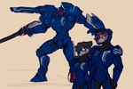 Rating: s
ID: 4915042
Date: 2024-07-12 15:25:39 -0400
Status: active
Score: 17
3:2 absurd_res anthro armor blade canid canine clothing decal duo female fox gun hi_res kailun_setra lumila_tenris machine mammal mecha pacific_rim railgun ranged_weapon red_fox robot setriaphtfj silver_fox suit true_fox weapon wrist_blade post #4915042