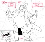 Rating: e
ID: 5361590
Date: 2025-02-09 12:35:29 -0500
Status: active
Score: 53
accipitrid accipitriform anthro avian beak bird captain_talon censor_bar censored censored_genitalia censored_penis clothing corvid corvus_(fortnite) corvus_(genus) crow cutaway eagle english_text epic_games fortnite genitals group hi_res male nipples nude oscine overweight overweight_male parrot passerine paulie_featherface penis sketch solo_focus text trio yuck07 post #5361590