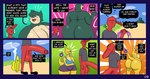 absurd_res anthro bangs big_breasts big_butt big_penis breasts butt charmeleon comic dialogue duo english_text female fire generation_1_pokemon genitals hi_res huge_breasts huge_butt huge_penis human jovi_cap male mammal nintendo penis pokemon pokemon_(species) profanity reptile scalie shiny_pokemon snorlax text thick_thighs wide_hips