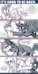 ask_blog comic crown cutie_mark derpy_hooves_(mlp) dialogue electronics english_text equid equine feathered_wings feathers female feral friendship_is_magic hair hasbro headgear headphones headset horn john_joseco long_hair mammal my_little_pony mythological_creature mythological_equine mythology pegasus princess princess_celestia_(mlp) princess_luna_(mlp) royalty tail text tiara tumblr winged_unicorn wings