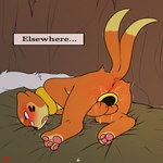 1:1 2_tails ahegao anus blush bodily_fluids buizel butt drooling feet feral generation_4_pokemon hi_res kai_(mr.smile) looking_pleasured male mr.smile multi_tail nintendo non-euclidean_sex pawpads pokemon pokemon_(species) portal portal_sex saliva sex sleeping_bag solo spread_toes sweat tail tears tears_of_pleasure thinking_with_portals toes tongue tongue_out