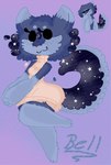 absurd_res anthro bellsosu_(fursona) blue_body blue_fur bodily_fluids breasts canid canine canis cheek_tuft clothed clothing colored crying digital_drawing_(artwork) digital_media_(artwork) facial_tuft female freckles fur hi_res mammal markings meme meme_clothing sad simple_background small_breasts smile sosu-the-blue-wolf star_(marking) sweater tail tears text topwear tuft white_body white_fur wolf