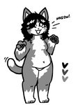 Rating: s
ID: 5609309
Date: 2025-05-30 13:01:35 -0400
Status: active
Score: 9
anthro belly black_hair breasts color_swatch digital_media_(artwork) dipstick_tail domestic_cat english_text felid feline felis female fur grey_body grey_fur grey_pawpads hair hi_res inner_ear_fluff mammal markings medium_hair meow model_sheet pawpads simple_background solo tail tail_markings tetra_(artist) tetra_grey-tux text trans_(lore) trans_woman_(lore) tuft tuxedo_cat white_background white_body white_fur white_inner_ear_fluff post #5609309