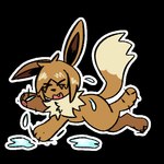 1:1 2024 >.< alpha_channel ambiguous_gender arm_flailing bodily_fluids chest_tuft crying cute_fangs digital_media_(artwork) dipstick_tail eevee fangs feral generation_1_pokemon ibispaint_(artwork) jackrabbit_(artist) leg_flailing lying markings munchkin_(jackrabbit) nintendo pokemon pokemon_(species) sad simplified_pawpads solo tail tail_markings tantrum tear_puddle tears teeth trans_(lore) trans_man_(lore) tuft upset