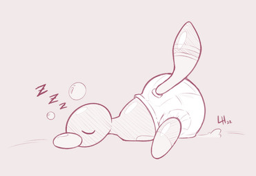 Rating: s
ID: 5568351
Date: 2025-05-13 00:12:27 -0400
Status: active
Score: 13
2022 ambiguous_gender archived_source big_diaper bubble clothed clothing diaper eyes_closed feral generation_2_pokemon glistening glistening_body lying lynhug_bb monochrome nintendo on_front pokemon pokemon_(species) porygon2 side_view signature simple_background sleeping solo sound_effects vowelless vowelless_sound_effect wearing_diaper zzz post #5568351