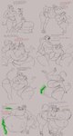 absurd_res after_vore anthro anthro_pred anthro_prey areola areola_slip begging belly belly_overhang belly_rolls big_areola big_belly big_breasts biped blueryker body_in_mouth bottomwear bovid bovine breast_envy breast_expansion breast_jiggle breast_size_difference breasts butt butt_size_difference canid canine cattle cleavage cleavage_overflow clothed clothing comic comic_edit crop_top digestion digestion_noises digital_media_(artwork) dipstick_tail duo_focus english_text expansion face_imprint fake_horns fat_arms fatal_vore female female/female female_pred female_prey forced fox group hair hair_bun hand_imprint hand_in_mouth hand_on_another's_breast hand_on_another's_face hand_on_face head_first hi_res holding_breast horn hotpants huge_belly huge_breasts huge_thighs imprint inverted_nipples jiggling kick larger_anthro larger_female larger_prey licking licking_lips mammal markings midriff motion_lines navel neck_bulge nipples obese obese_anthro obese_female oral_vore overweight overweight_anthro overweight_female partially_inside scared shirt short_stack shorts size_difference sloshing_breasts smaller_anthro smaller_female smaller_pred stretched_mouth struggling struggling_prey summer_(blueryker) swallowing tail tail_markings talking_to_another talking_to_prey tank_top text thick_calves thick_thighs third-party_edit tongue tongue_out topless topwear trio underbutt unwilling_prey vore weight_gain wrist_grab