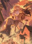 Rating: q
ID: 4594056
Date: 2024-02-12 00:32:44 -0500
Status: active
Score: 44
5_fingers 5_toes aircraft anthro army barefoot bottomwear breasts city city_destruction claws clothing destroyed_building destruction detailed_background feet female fingers gnoll hair helicopter hi_res hyena jewelry kaiju landscape_dwarfing loincloth long_hair macro macro_female mammal markings muscular muscular_female necklace nipples nogi outside pecs pecs_with_breasts rampage signature solo stomping sunset tattoo toes tribal tribal_markings tribal_tattoo vehicle post #4594056