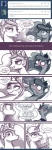 ask_blog backwards_baseball_cap backwards_hat baseball_cap black_and_white blush clothing comic crown cutie_mark dialogue duo english_text equid equine female feral friendship_is_magic greeting hair hasbro hat headgear headwear hi_res horn john_joseco long_hair mammal monochrome my_little_pony mythological_creature mythological_equine mythology open_mouth princess princess_celestia_(mlp) princess_luna_(mlp) royalty smile text tiara tongue tongue_out tumblr winged_unicorn wings