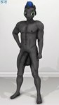 2022 3d_(artwork) 9:16 animal_genitalia animal_penis anthro athletic balls biped blue_hair daveman1000 digital_media_(artwork) equid equine equine_genitalia equine_penis flaccid full-length_portrait genitals green_eyes grey_balls grey_body grey_penis hair hand_on_hip hasbro hi_res horn horse idw_publishing king_sombra_(idw) looking_at_viewer male mammal muscular muscular_male my_little_pony my_little_pony_(idw) mythological_creature mythological_equine mythology nude penis pinup pony portrait pose smile smiling_at_viewer smirk solo source_filmmaker_(artwork) thick_penis unicorn