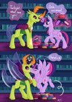 Rating: s
ID: 4145882
Date: 2023-07-02 10:06:21 -0400
Status: active
Score: 47
2019 2_panel_comic arthropod blush book bookshelf changeling comic dialogue digital_media_(artwork) duo english_text equid equine eyes_closed female friendship_is_magic furniture glowing hasbro heart_symbol hi_res horn insect_wings julunis14 kiss_on_lips kissing levitating_object levitation library magic male male/female mammal mandibles my_little_pony mythological_creature mythological_equine mythology reformed_changeling size_difference sparkles surprise_kiss telekinesis text thorax_(mlp) twilight_sparkle_(mlp) wing_boner winged_unicorn wings post #4145882