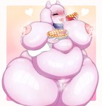 Rating: e
ID: 5529298
Date: 2025-04-25 11:01:57 -0400
Status: active
Score: 43
2025 absurd_res anthro areola belly big_breasts blush bodily_fluids boss_monster_(undertale) bovid breasts caprine clothing comic digital_media_(artwork) female fur genitals hi_res horn huge_breasts huge_hips huge_thighs hyper hyper_breasts lactating mammal mature_female neo_geppetto nipples obese obese_anthro obese_female over_weight overweight overweight_anthro overweight_female pussy solo thick_thighs tight_clothing toriel undertale undertale_(series) weight_gain white_body white_fur wide_hips post #5529298