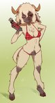 Rating: s
ID: 1906597
Date: 2019-06-18 16:38:12 -0400
Status: active
Score: 39
2019 2_toes anthro barefoot biped bovid bra breasts brown_eyes caprine clothing cloven_hooves coffeechicken digital_media_(artwork) feet female fur green_background hi_res hooves horn mammal midriff navel razor sheep simple_background smile solo toes tools underwear post #1906597