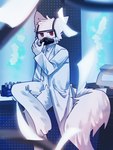 Rating: s
ID: 4522436
Date: 2024-01-08 12:20:15 -0500
Status: active
Score: 62
4_toes ambiguous_gender animal_humanoid anthro canid canid_humanoid canine canine_humanoid canis changed_(video_game) clothing coat colored detailed_background dr._k_(changed) feet fluffy fluffy_tail fur gas_mask hi_res holding_mask humanoid lab_coat laboratory_equipment laboratory_glassware looking_at_viewer mammal mammal_humanoid mask paper raixxo red_eyes scientific_instrument scientist sitting_on_counter solo tail toes topwear wearing_mask white_body white_fur wolf wolf_humanoid post #4522436