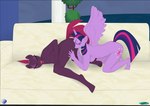 anthro breasts butt cunnilingus duo equid equine fab3716 female female/female friendship_is_magic hasbro hi_res horn licking mammal my_little_pony my_little_pony:_the_movie_(2017) mythological_creature mythological_equine mythology nude oral sex tempest_shadow_(mlp) tongue tongue_out twilight_sparkle_(mlp) unicorn vaginal winged_unicorn wings