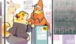 Rating: e
ID: 5569450
Date: 2025-05-13 14:12:28 -0400
Status: active
Score: 75
2_tails 4_toes anthro anthro_on_anthro background_character balls biped black_nose buizel canid canine canis clothed clothing crouching domestic_dog duo_focus english_text erection eyes_closed feet fully_clothed fur generation_1_pokemon generation_4_pokemon genitals grin group handjob hi_res humanoid_genitalia humanoid_penis inside interspecies looking_up male male/male mammal molosser mountain_dog multi_tail nintendo open_mouth oral orange_body orange_fur pawpads penile penis pikachu pink_body pink_pawpads pink_penis pokemon pokemon_(species) pokephilia saint_bernard sex signature sitting size_difference slowpoke smile store tail tan_balls tan_body tan_fur text thezestiestbone toes yellow_body yellow_fur zesty_(zestibone) post #5569450