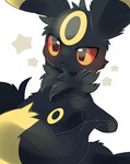 2021 :< black_body black_fur blush blush_lines chest_tuft digital_media_(artwork) eeveelution feral fur generation_2_pokemon mammal nintendo pokemon pokemon_(species) quadruped red_eyes shaded simple_background socono_noa solo tuft umbreon white_background