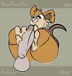 1upgobbo 2024 3_toes absurd_res ambiguous_gender anthro big_butt big_penis brown_background brown_body brown_fur butt disembodied_penis duo english_text erection feet feet_on_penis foot_fetish foot_play footjob fur generation_1_pokemon genitals grey_body grey_penis grey_skin hi_res human human_on_anthro interspecies long_tail looking_at_genitalia looking_at_penis lying male male/ambiguous mammal nintendo number on_back paws penis pokemon pokemon_(species) raticate sex simple_background soles tail teeth text thick_thighs toes two-footed_footjob watermark