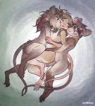 2018 4_fingers 5_toes abstract_background alternate_version_at_source anthro anthro_on_anthro arm_grab bird's-eye_view bisexual blush breast_squish breasts breasts_frottage brother_(lore) brother_and_sister_(lore) brown_body brown_eyes brown_fur brown_hair butt claws crotch_grab cuddling digitigrade erection eye_contact feet female female/female ffm ffm_threesome fingers foreskin fur genitals grabbing_from_behind gradient_background green_eyes grope group group_sex hair high-angle_view hug humanoid_genitalia humanoid_penis indirect_incest_(lore) legs_together looking_at_another looking_at_partner lying male male/female mammal markings mouse murid murine nude on_side paws penis prehensile_feet purple_eyes retracted_foreskin rodent sex sibling_(lore) side_boob simple_background sister_(lore) slim small_breasts smile snout spots spotted_body spotted_fur squish threesome toe_claws toes torso_grab unimpressive_(artist) whiskers