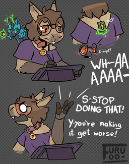 Rating: q
ID: 5587968
Date: 2025-05-21 08:37:07 -0400
Status: active
Score: 67
android anthro arthropod blush buckteeth capybara caviid changeling changeling_anon_filly coin coin_slot collar drawing drawing_tablet english_text eyewear female female/female friendship_is_magic furufoo glasses hasbro hi_res lizard_(furufoo) machine magic mammal my_little_pony robot rodent sequence slightly_chubby slow_transformation slowburn teeth telekinesis text trans_(lore) trans_woman_(lore) transformation unusual_erogenous_zone post #5587968