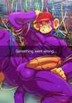 Rating: e
ID: 3919109
Date: 2023-03-09 14:14:48 -0500
Status: active
Score: 28
abs anthro balls baseball_cap big_penis bodily_fluids clothing crimsonrabbit english_text entangled error_message fur genitals half-erect hand_on_head haplorhine hat headgear headwear male mammal monkey muscular muscular_male nervous nervous_smile nervous_sweat pecs penis primate purple_body purple_fur red_clothing red_hat red_headwear server_room solo sweat text wire youtube post #3919109