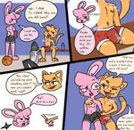 Rating: e
ID: 3957849
Date: 2023-03-28 09:29:41 -0400
Status: active
Score: 181
annoyed anthro blush bodily_fluids bulge bulge_fondling bully bullying clothing comic detailed_bulge dialogue digital_media_(artwork) domestic_cat duo english_text erection felid feline felis flushed forced fur genital_outline grabbing_hand hair hand_grab jasbun jbun07 kit_(jasbun07) lagomorph leporid locker locker_room male male/male mammal musk nipples open_mouth paws penis_outline pink_body pink_fur rabbit scut_tail short_tail smile stare sweat tail teeth text tongue tongue_out underwear post #3957849