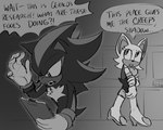 2024 anthro clothed clothing duo emthimofnight english_text eulipotyphlan female gloves handwear hedgehog hi_res male mammal membrane_(anatomy) membranous_wings monochrome rouge_the_bat sega shadow_the_hedgehog sketch sonic_the_hedgehog_(series) text wings