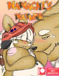 aged_up anthro belly big_belly big_breasts bodily_fluids breasts canid canine comic cover cover_art cover_page duo english_text female hair lactating lagomorph leporid made_in_abyss male male/female mammal nanachi narehate neo_geppetto nipples overweight overweight_female rabbit simple_background size_difference slightly_chubby smile text thick_thighs white_hair wide_hips yellow_eyes