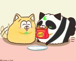 Rating: s
ID: 4391168
Date: 2023-11-03 02:08:30 -0400
Status: active
Score: -1
5:4 alternate_species bag black_body black_fur black_nose blush bodily_fluids canid canine canis chow_chow collar collar_only cookie digital_media_(artwork) domestic_dog duo eyes_closed female feral food fur fur_markings hi_res jyushimatsu_matsuno lunarpanda8686 male male/female mammal markings mika_(lunarpanda8686) mr._osomatsu nude plate pomeranian simple_background spitz tail tail_motion tailwag teardrop tears tongue white_body white_fur yellow_body yellow_fur post #4391168