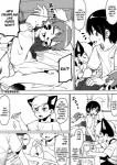 animal_humanoid anthro canid canid_humanoid canine canine_humanoid child comic dialogue dog_humanoid english_text felid garou_kazeoka group hard_translated haruto_arashiki hi_res human humanoid kaminosaki male mammal mammal_humanoid monochrome open_mouth pantherine right_to_left snow_leopard stretching text third-party_edit translated translation_edit yawn young young_anthro young_human young_humanoid young_male yuki_motoe