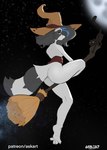 Rating: q
ID: 5404152
Date: 2025-03-01 01:17:11 -0500
Status: active
Score: 27
2025 4_toes anthro askart barefoot blue_eyes breasts broom butt claws cleaning_tool clothing curling_toes digital_media_(artwork) feet female fur grey_body grey_fur grey_hair grey_tail hair hat hat_only headgear headgear_only headwear headwear_only hi_res mammal moon mostly_nude muffin_(askart) night outside paws plantigrade procyonid raccoon sky solo spread_toes star tail toe_claws toes post #5404152