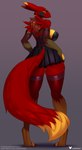 Rating: q
ID: 5412991
Date: 2025-03-05 01:07:21 -0500
Status: active
Score: 67
absurd_res alternate_color alternative_fashion anthro bandai_namco bare_shoulders big_breasts big_butt biped bottomwear breasts butt clothed clothing corset digimon digimon_(species) digitigrade doomthewolf dress feet female female_anthro fur goth hands_on_hips hi_res hindpaw legwear lingerie looking_at_viewer looking_back looking_back_at_viewer neck_tuft nipple_outline paws pleated_skirt pupils rear_view red_body red_fur renamon ryva_hellfyre simple_background skindentation skirt smile smiling_at_viewer solo tail thick_thighs thigh_highs thigh_strap thong topwear tuft underwear yellow_nose post #5412991