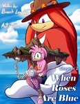 2020 absurd_res amy_rose anthro bodily_fluids breech_loader chain clothed clothing comic cover cover_art cover_page crying cuff_(restraint) detailed_background duo echidna english_text eulipotyphlan female fur green_eyes handcuffs handwear hedgehog hi_res kidnapping knuckles_the_echidna male mammal metal_cuffs monotreme purple_eyes restraints sega sonic_the_hedgehog_(series) tears text toso