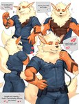 Rating: s
ID: 5554921
Date: 2025-05-07 09:31:54 -0400
Status: active
Score: 112
absurd_res anthro anthrofied arcanine areola big_pecs butt clothed clothing english_text generation_1_pokemon half-closed_eyes heart_symbol hi_res looking_at_viewer male multiple_poses muscular muscular_anthro muscular_male narrowed_eyes nintendo open_clothing pecs pokemon pokemon_(species) pokemorph pose rear_view red_eyes simple_background solo text uniform white_background yolko_shark post #5554921