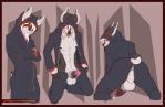 Rating: e
ID: 633650
Date: 2015-04-06 10:59:13 -0400
Status: active
Score: 118
abs all_fours anthro anus backsack balls big_balls big_penis biped bite biting_lip biting_own_lip black_nose blindfold bodily_fluids border bulge butt canid canine canis castbound clothed clothing countershading coveralls crossed_arms detailed_bulge domestic_dog dripping ears_back ears_front ears_up easy_access erection erection_under_clothing exposed eyewear fully_clothed fur furgonomics genital_fluids genital_outline genitals grey_body grey_fur hi_res humanoid_genitalia humanoid_penis kevak_(castbound) kigurumi kneeling lips looking_back looking_down male mammal multicolored_penis multiple_poses muscular muscular_anthro muscular_male navel nipples onesie open_coveralls partially_clothed pecs penis penis_outline perineum pivoted_ears pose precum presenting presenting_anus presenting_hindquarters red_border self_bite short_tail simple_background solo standing sunglasses tail tongue tongue_out undressing unzipped vein veiny_balls veiny_penis white_body white_fur zipper post #633650