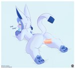 absurd_res alternate_version_at_source anthro anus bed bestiality blue_anus blue_body blue_fur blue_pawpads blue_pussy blush bodily_fluids border cum cum_from_pussy cum_in_pussy cum_inside cum_on_bed cum_on_own_penis cum_on_penis cum_on_self disembodied_penis dripping eating eating_during_sex eating_food eeveelution erection erna eyes_closed female female_penetrated feral feral_penetrated food fur furniture generation_4_pokemon genital_fluids genitals glaceon glans hi_res human human_on_feral human_penetrating human_penetrating_feral humanoid_genitalia humanoid_penis interspecies leaking_cum legs_back lying male male/female male_penetrating male_penetrating_female mammal nintendo on_front pawpads penetration penis pink_glans pink_penis pokemon pokemon_(species) pokephilia popsicle presenting pussy senz sex solo sploot tail tan_penis text url vaginal vaginal_penetration white_border