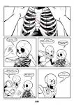 2017 animated_skeleton bone c-puff comic ellipsis english_text hi_res humanoid male papyrus_(undertale) question_mark sans_(undertale) skeleton speech_bubble text undead undertale undertale_(series) url