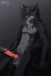 Rating: e
ID: 5634721
Date: 2025-06-11 06:27:35 -0400
Status: active
Score: 44
animal_genitalia animal_penis anthro bodily_fluids breath canid canine canine_genitalia canine_penis canis digital_drawing_(artwork) digital_media_(artwork) erection fur genital_fluids genitals hi_res holding_penis knot male mammal nude panting peeing penis relieved shaded simple_background skyarts solo steam tongue urine watersports wolf post #5634721