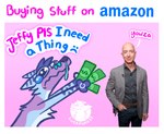 andromorph_(lore) anthro blue_body blue_fur blue_hair bodily_fluids canid canine chest_tuft crying dialogue ears_back english_text fox fur green_markings hair hi_res human humor jeff_bezos luckfoxo33 male mammal markings money pivoted_ears purple_body purple_fur snot tears teary_eyes text tolng trans_(lore) trans_man_(lore) tuft wide_eyed