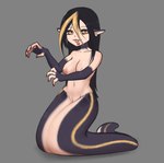 Rating: e
ID: 5548200
Date: 2025-05-04 10:30:03 -0400
Status: active
Score: 63
animated apode areola big_breasts black_hair blonde_highlights breasts draconcopode ear_piercing female genitals hair highlights_(coloring) humanoid inverted_nipples lamia legless long_hair nipples nude omenocta piercing pussy reptile scales scalie serpentine short_playtime snake solo split_form tongue tongue_out post #5548200