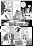 2019 anthro anthrofied bath blush breasts comic dialogue dragon english_text equid equine female friendship_is_magic hasbro hi_res horn mammal monochrome my_little_pony mythological_creature mythological_equine mythological_scalie mythology nude pia-sama rarity_(mlp) scalie spike_(mlp) text unicorn vinyl_scratch_(mlp) water